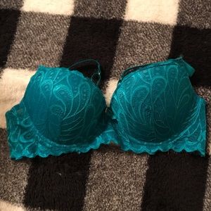 Beautiful Teal Bra